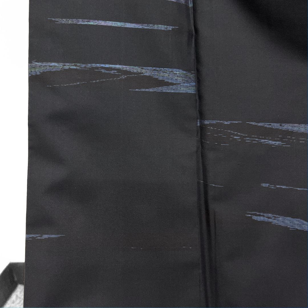 小紋 大島紬 地空き 霞 抽象模様 泥染 着物 122b d ms - メルカリ