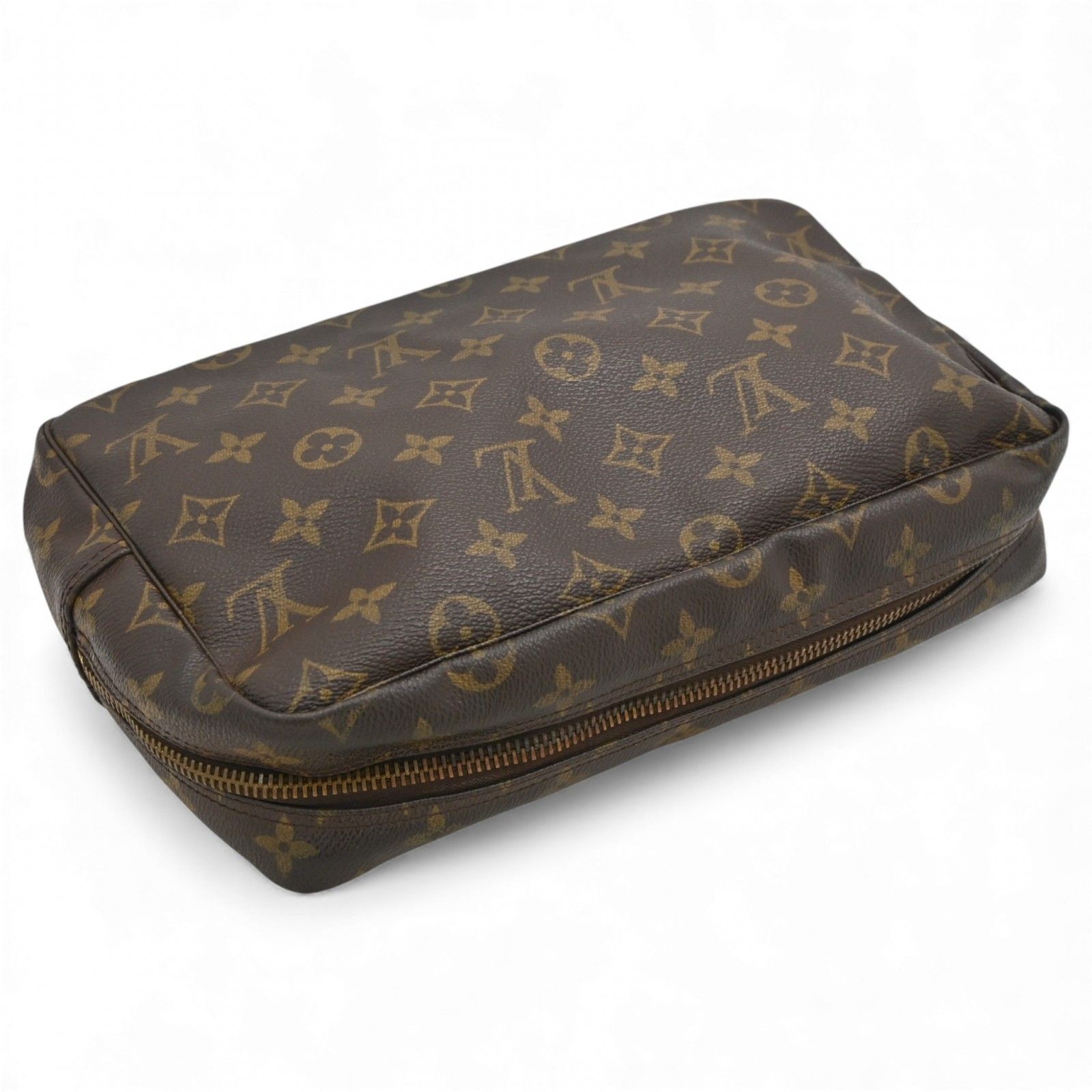 【状態考慮】LOUIS VUITTON セカンドバッグ トゥルーストワレット28 ルイヴィトン モノグラム トゥルーストワレット28 セカンドバッグ B