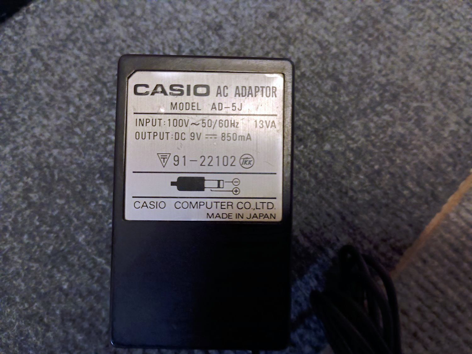 整備済／純正ACアダプター付（カートリッジ未確認）】CASIO CZ-1000