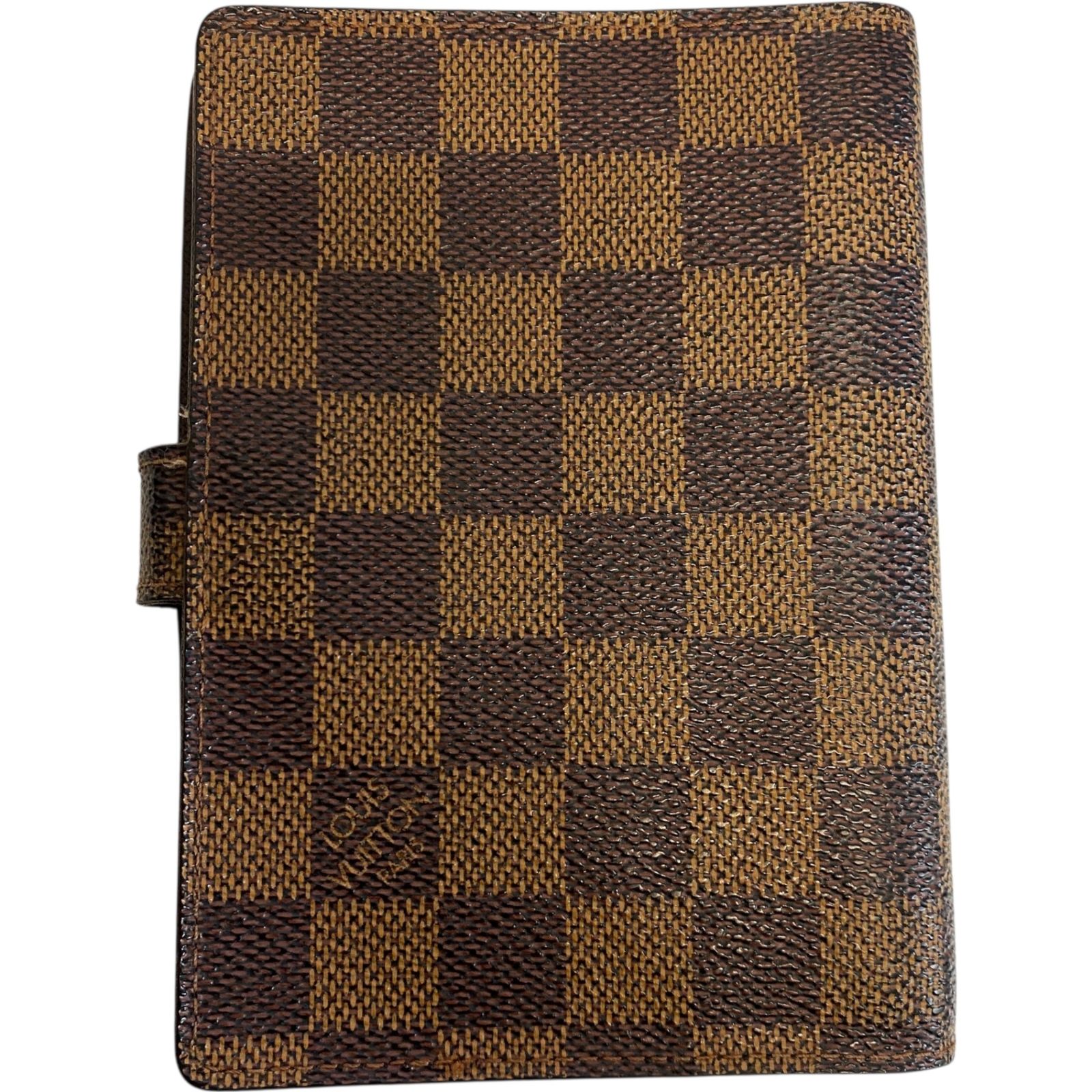 中古品】 Louis Vuitton ルイヴィトン ダミエ アジェンダPM 6穴式 手帳