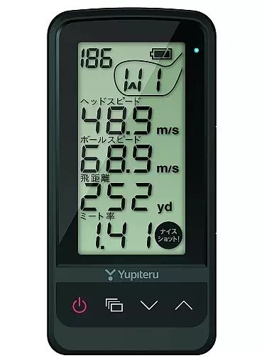 ゴルフナビ ユピテル ゴルフスィングトレーナー GST-7 BLE