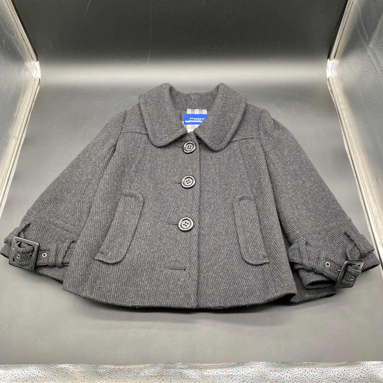 A070【美品】BURBERRY BLUE LABEL バーバリー ブルーレーベル ショート