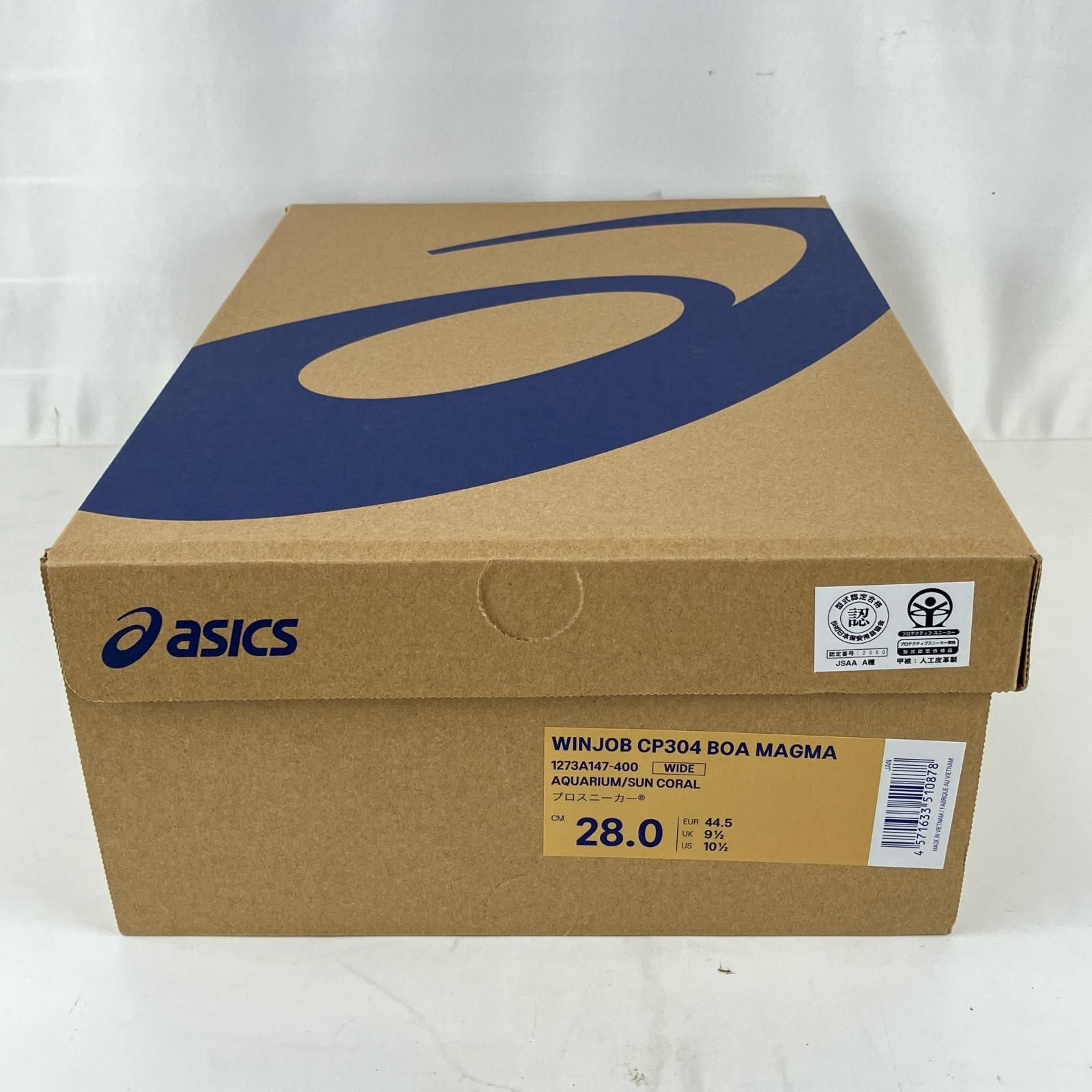 ЗЗasics アシックス 28cm WINJOB CP304 BOA MAGMA 安全靴 外箱付