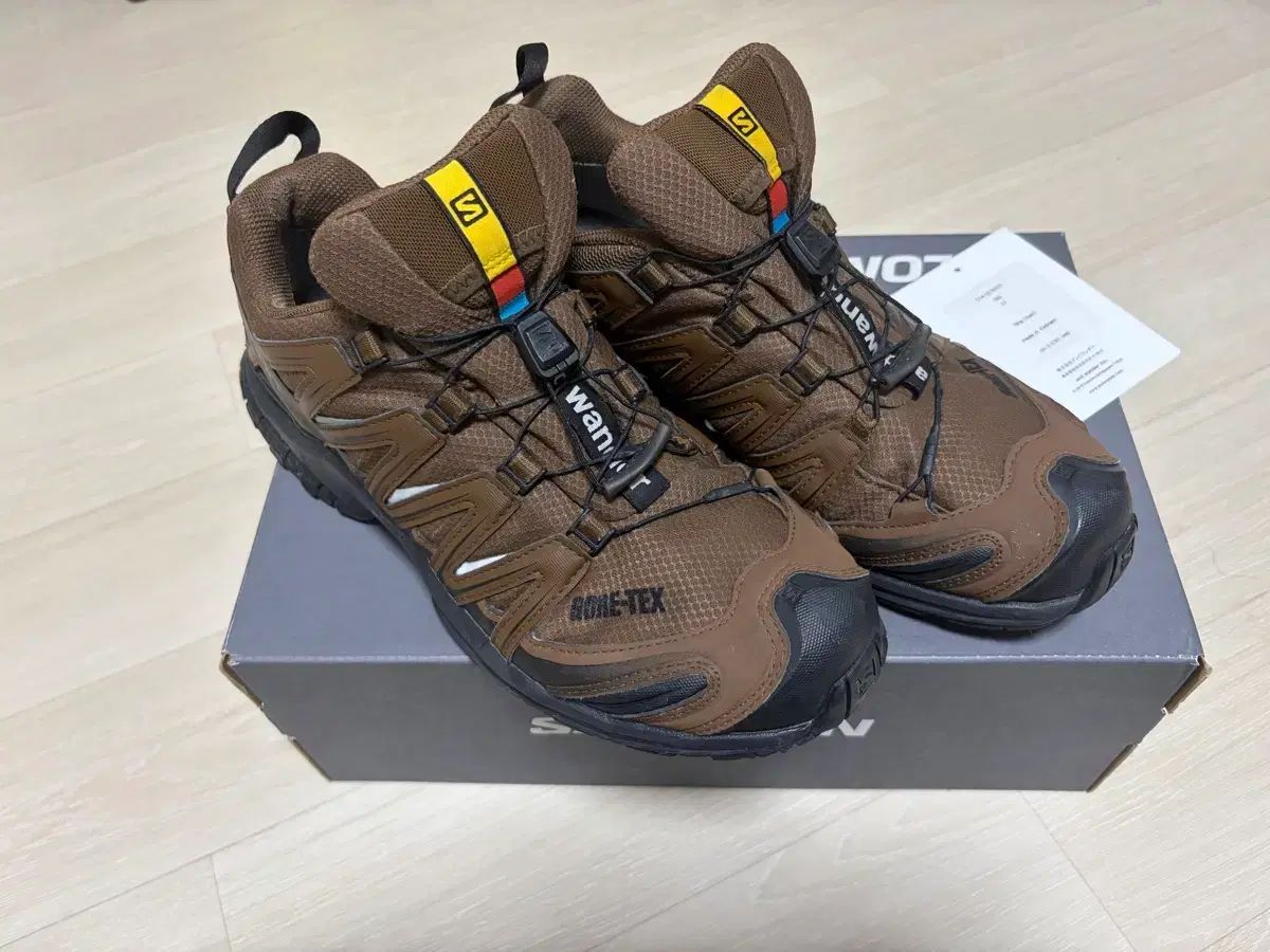 And wander アンドワンダー SALOMON サロモン xa pro 3 d gtx 270