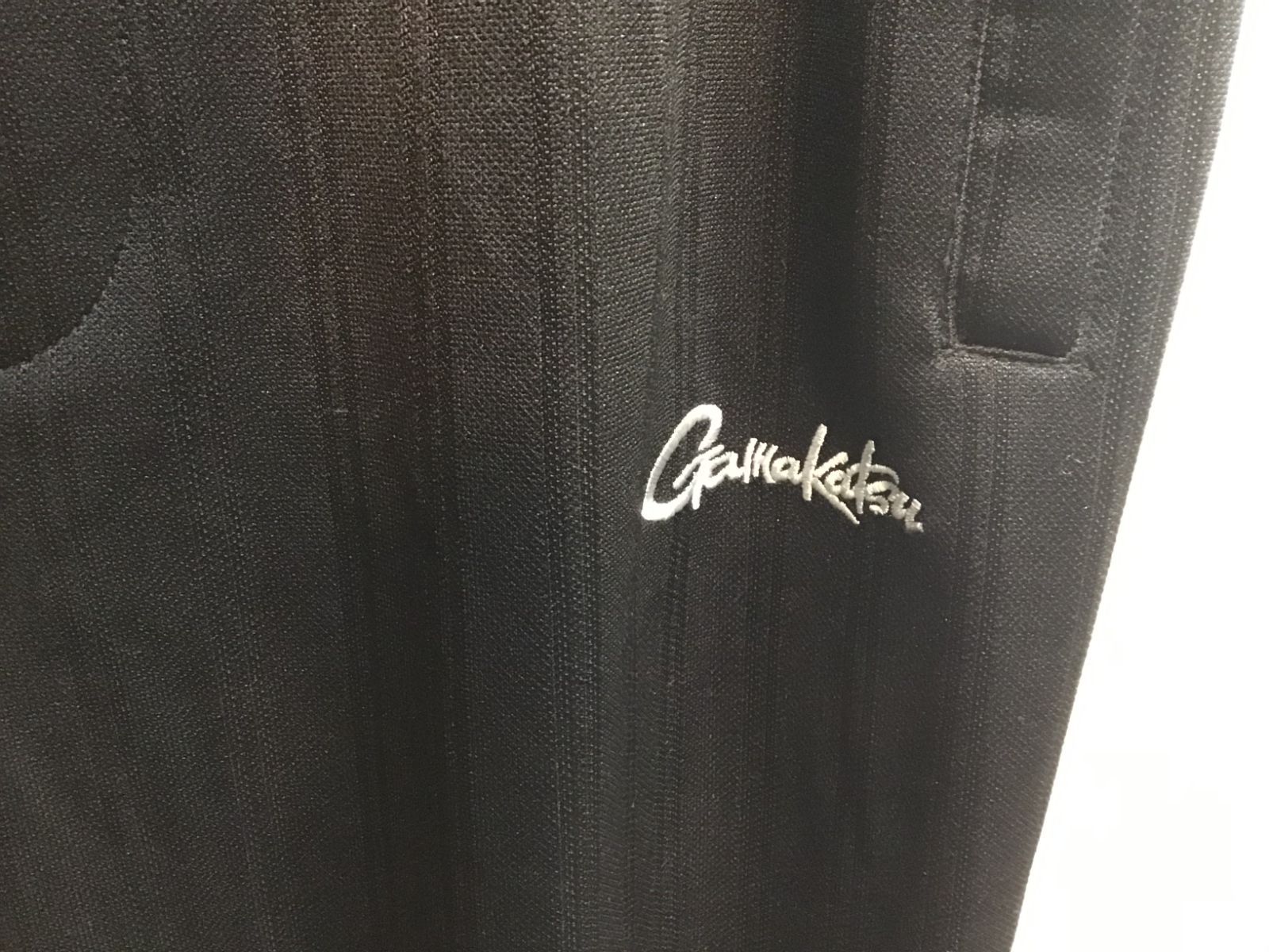  がまかつ GM 3200 ジャージスーツ上下セット 黒 サイズ L ボトル 保冷ボックス フィッシングスーツ(上下セット) ウェア