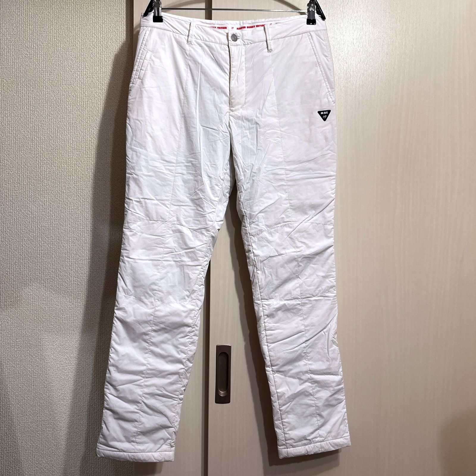 MASTER BUNNY EDITION ダウンパンツ 白 サイズ6 HR0765 - メルカリ