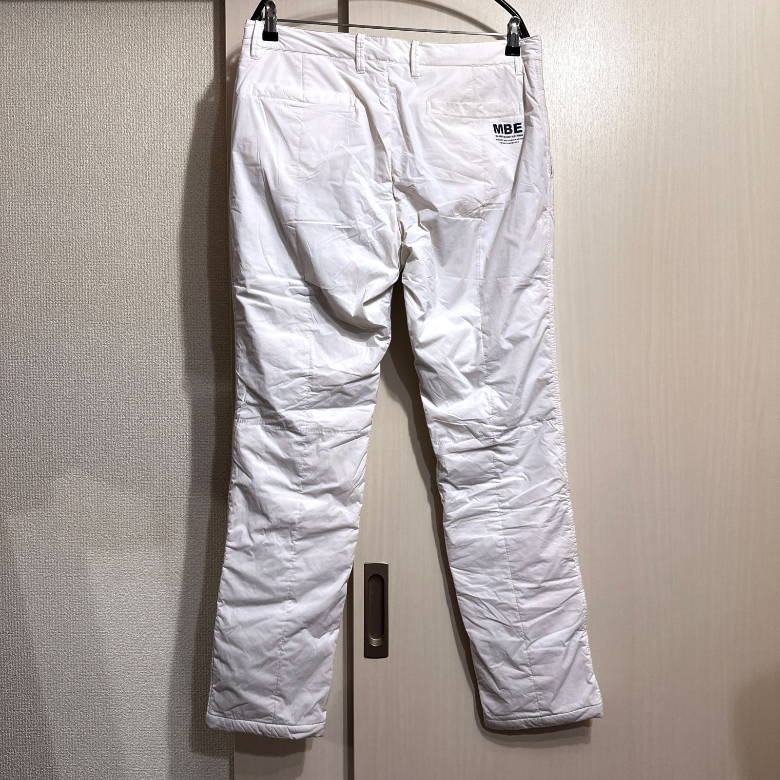 MASTER BUNNY EDITION ダウンパンツ 白 サイズ6 HR0765 - メルカリ