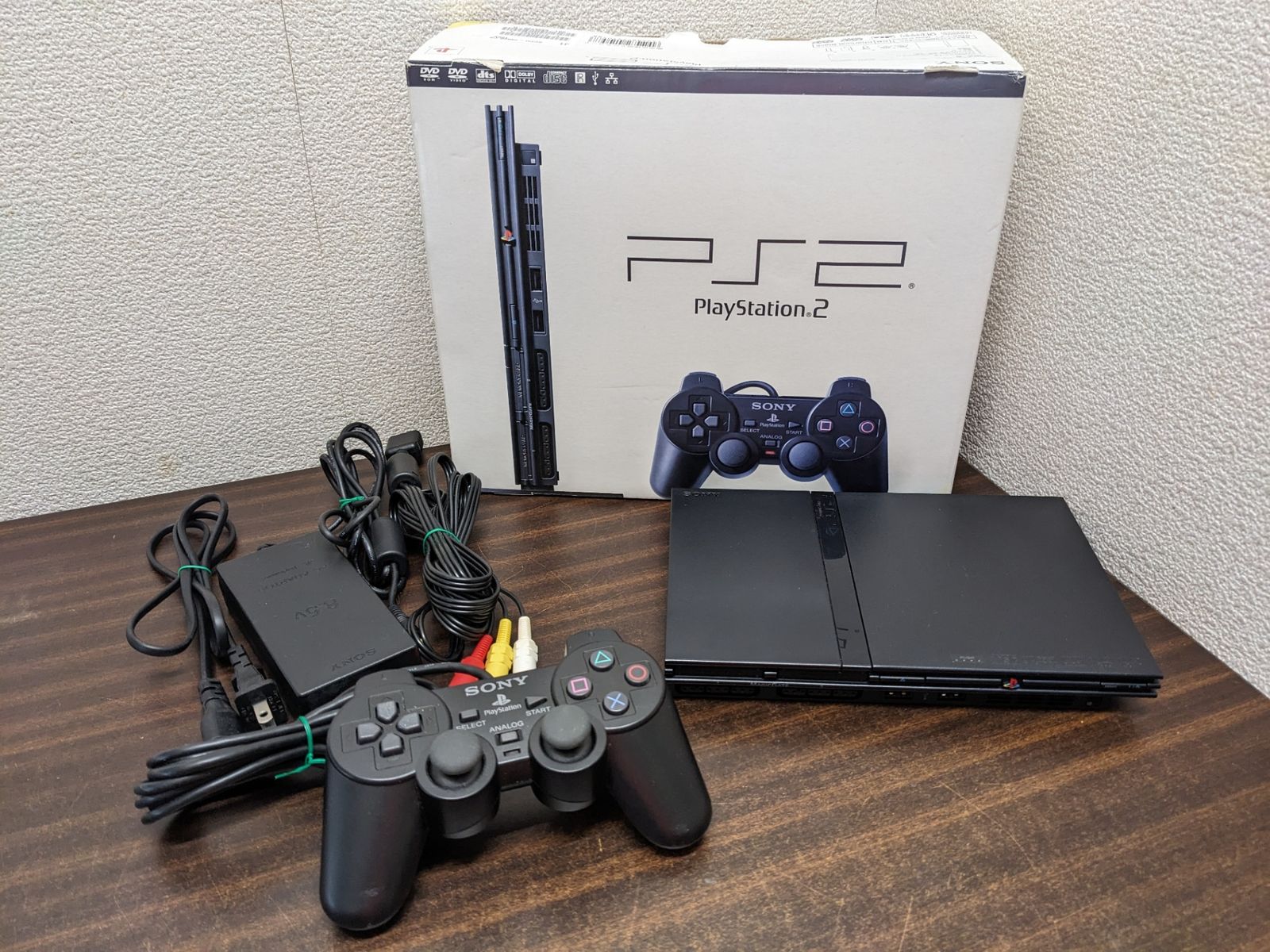 プレステ2 動作品 PlayStation 2 SCPH 70000 CB 箱 本体一致