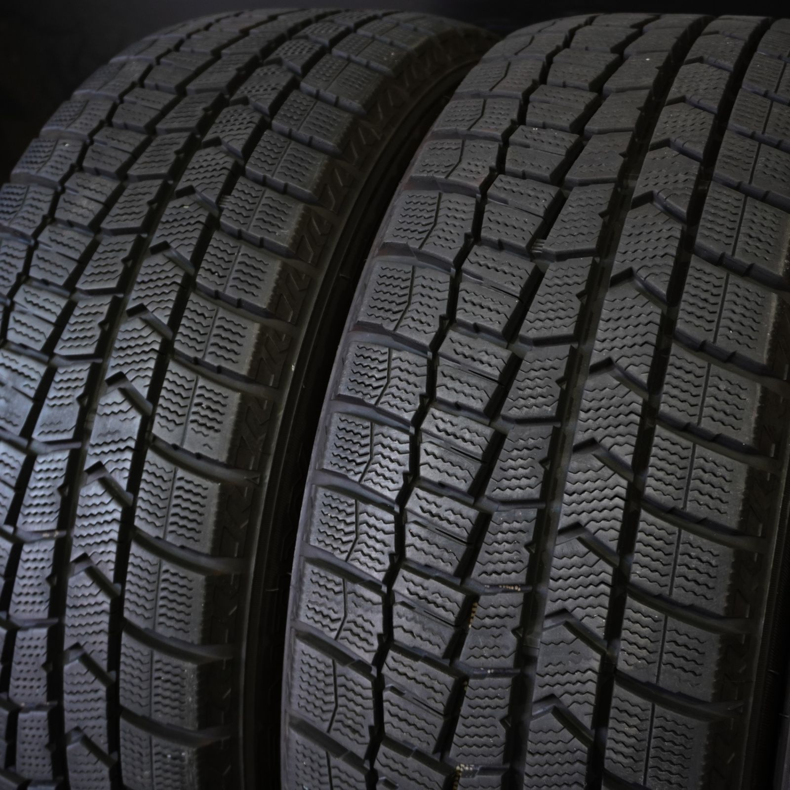 21年製 バリ山 ダンロップ WINTER MAXX WM 02 195 55 R 16 4本 スタッドレス アウディ A 1 VW ポロ BMW 1シリーズ等