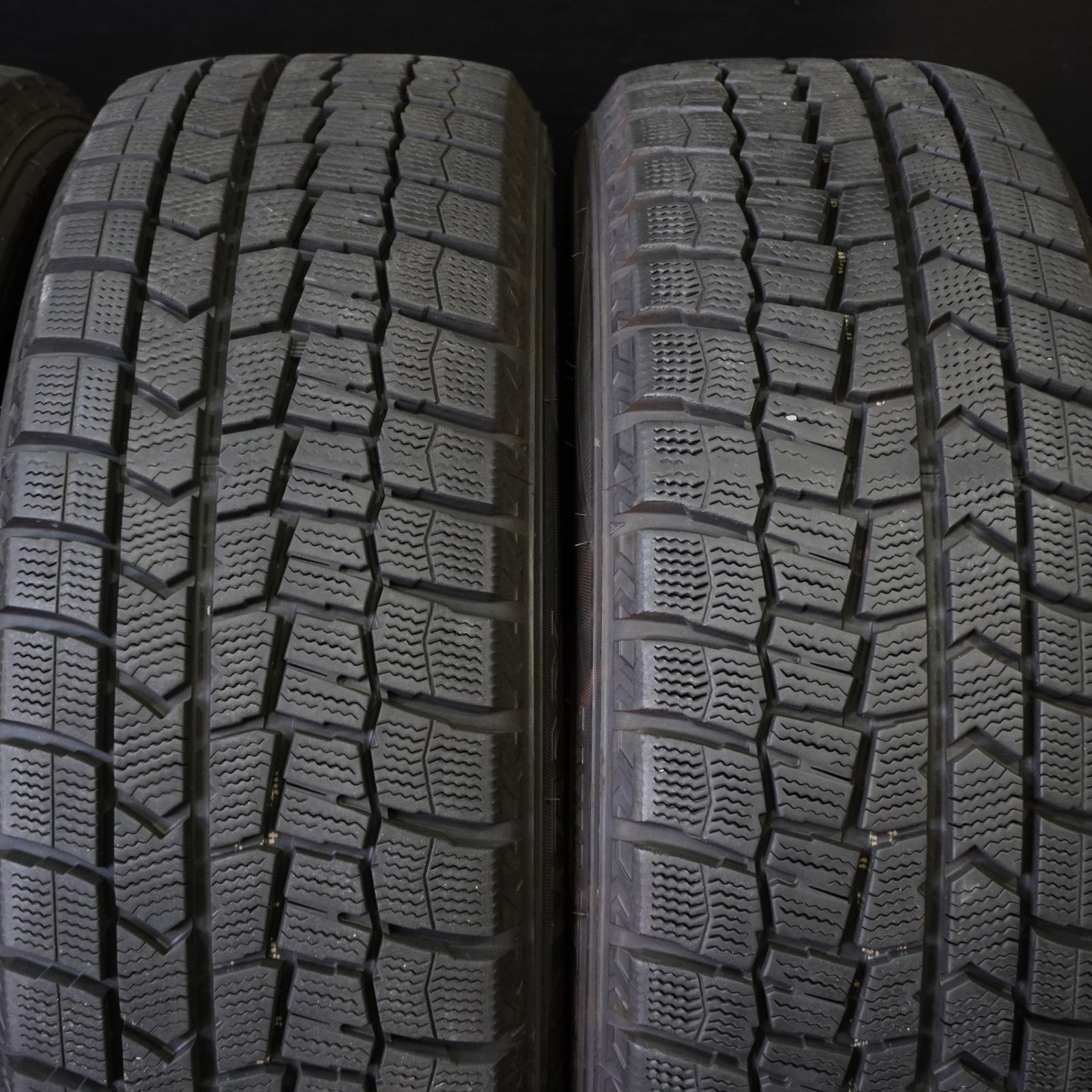  21年製 バリ山 ダンロップ WINTER MAXX WM 02 195 55 R 16 4本 スタッドレス アウディ A 1 VW ポロ BMW 1シリーズ等 16インチ スタッドレス