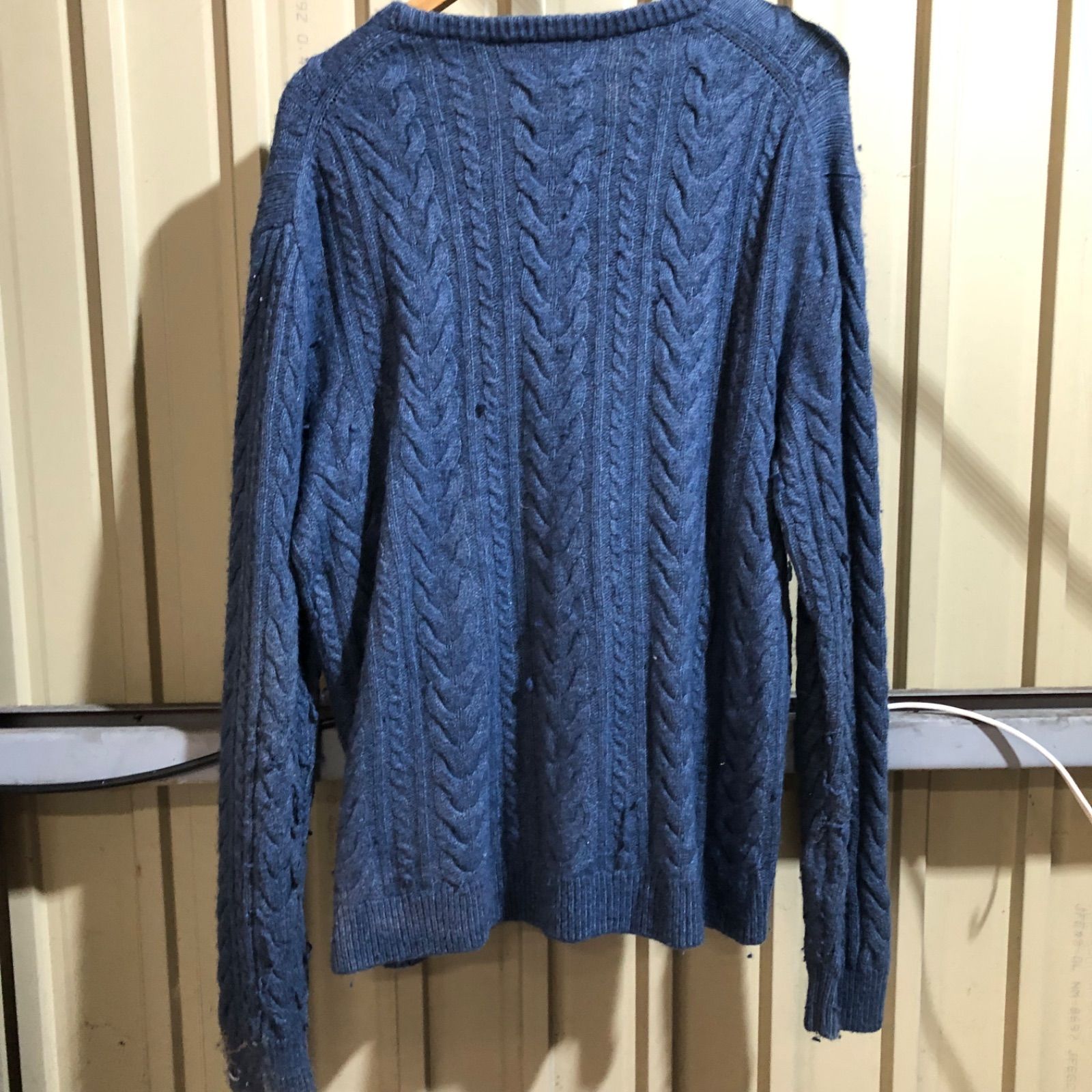 1152 BLACK BROWN セーター ネイビー XL ブラックブラウン ニット