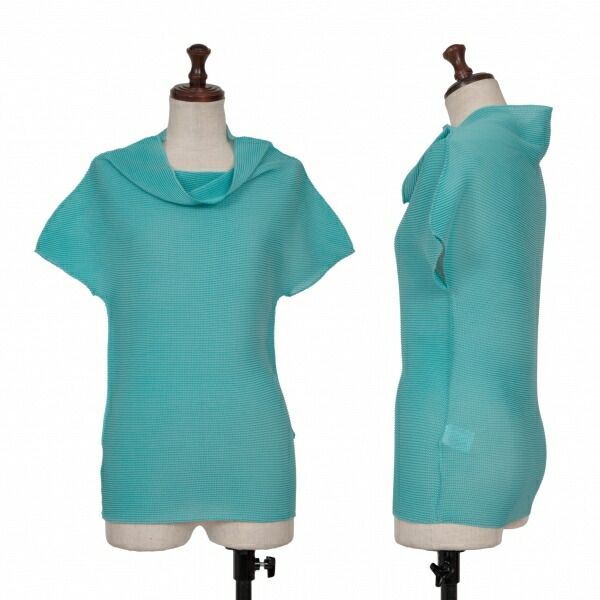 イッセイミヤケ ミーISSEY MIYAKE me ストレッチプリーツドレープ