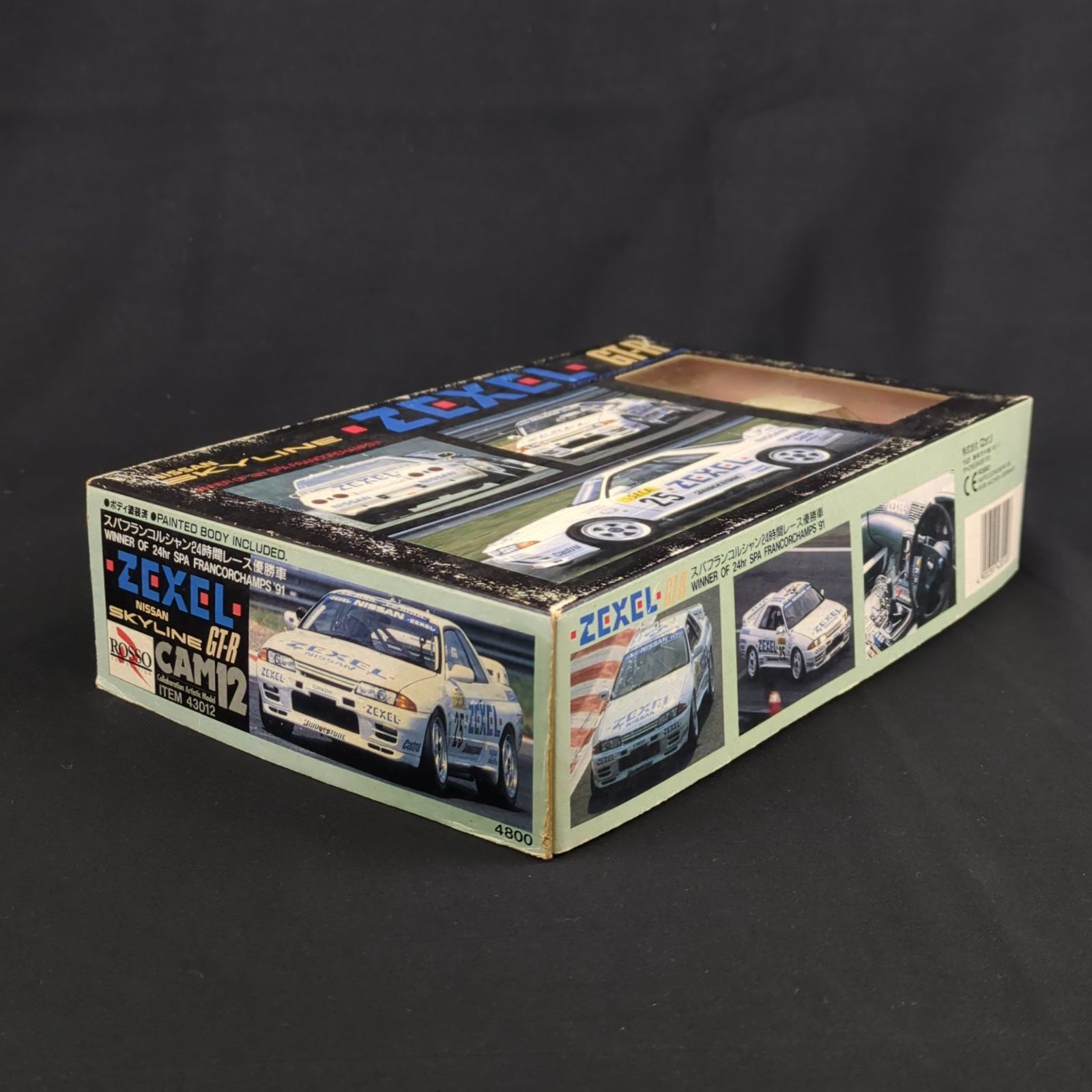 再 ロッソ ROSSO 43012 CAMシリーズ No 9 1 43 NISSAN SKYLINE ZEXEL GT R ニッサン スカイライン スパフランコルシャン24時間レース優勝車