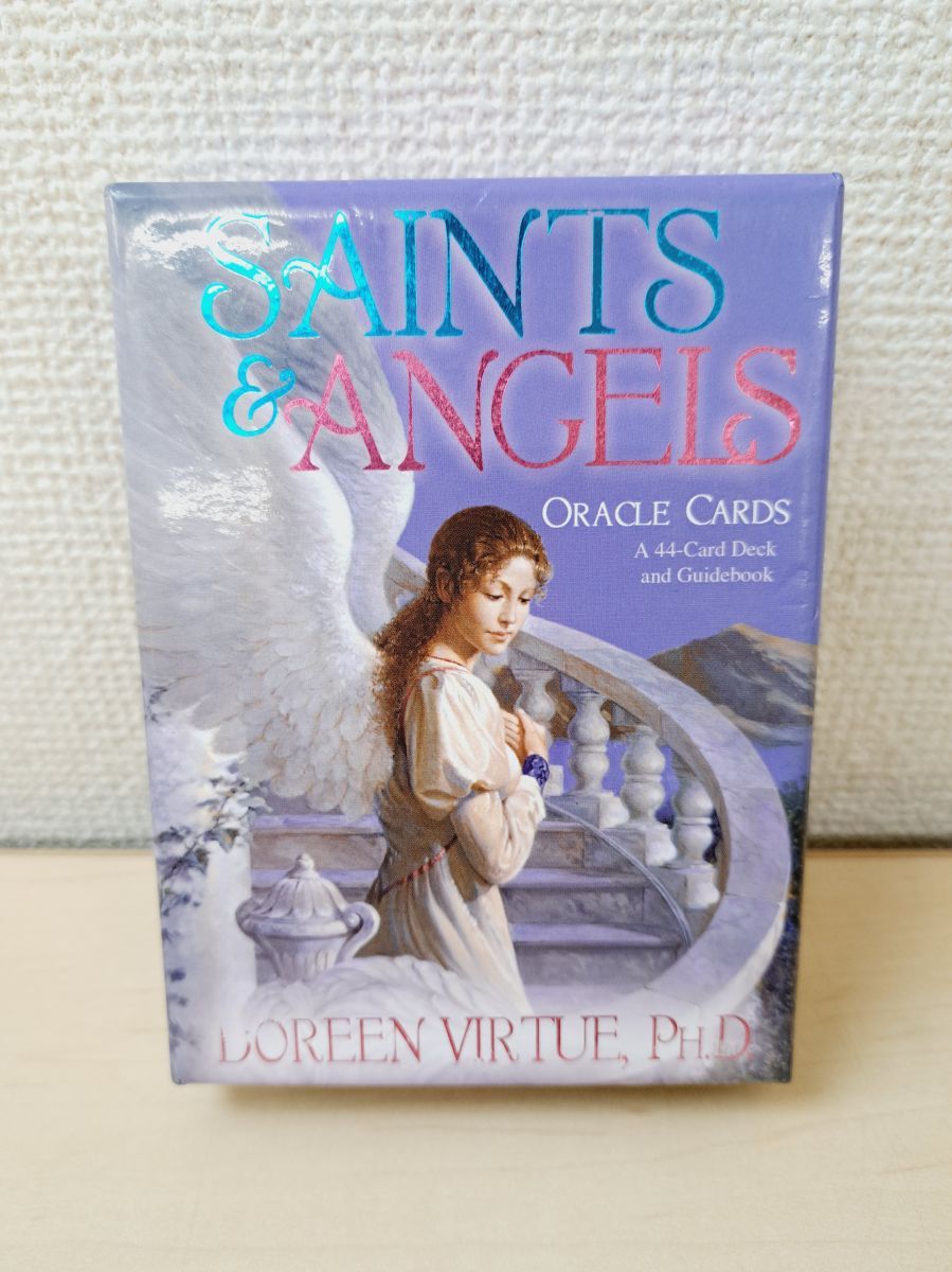 絶版！ 未開封！ オラクルカード「SAINTS＆ANGELS」 セイント＆エンジェルオラクルカード Saints & Angels Oracle Cards