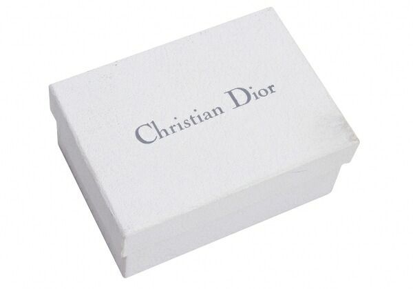 クリスチャンディオールChristian Dior ロゴラインストーンクリア