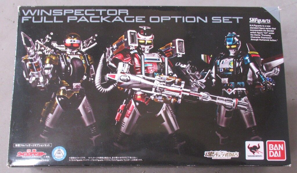バンダイ S.H.Figuarts 特警ウインスペクター 特警フルパッケージ