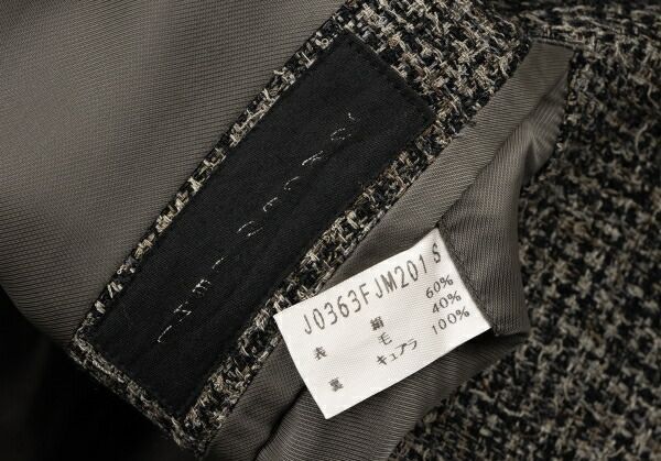 人気 ヨーガンレールJURGEN LEHL シルクウールバンドカラージャケット