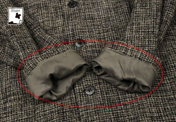 人気 ヨーガンレールJURGEN LEHL シルクウールバンドカラージャケット