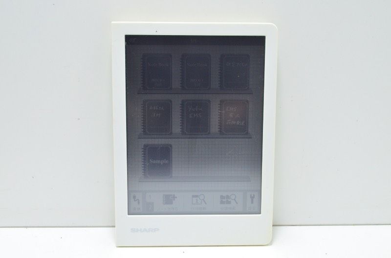 送料無料】 シャープ SHARP WG-N10 電子ノート 本体 スタイラス USB