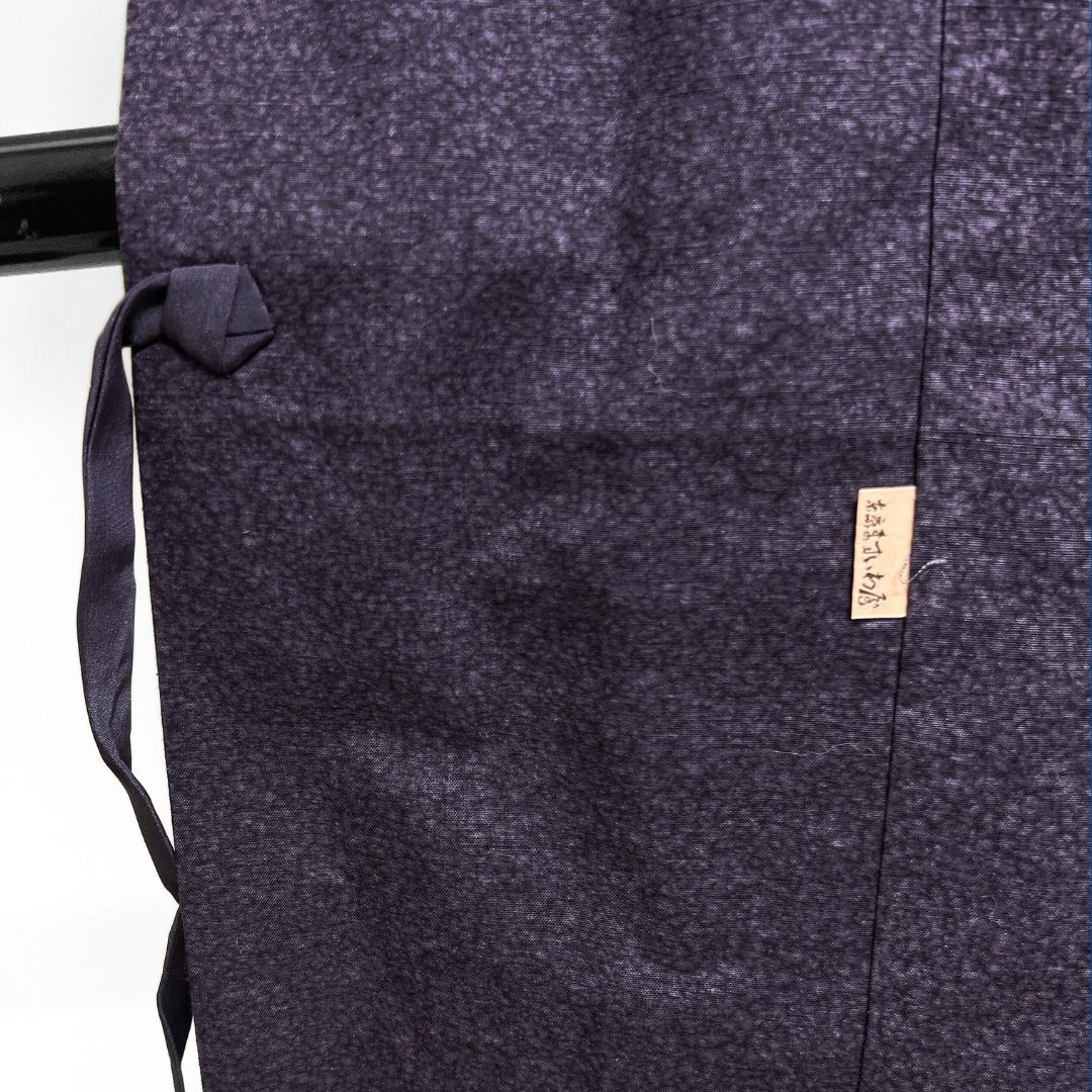  道行コート 結城紬 証紙付き たたき染 伝統 着物 122 b d ms 羽織 着物 浴衣