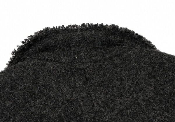 45rpm umii908 ウールパッチポケットジャケット チャコールグレー1