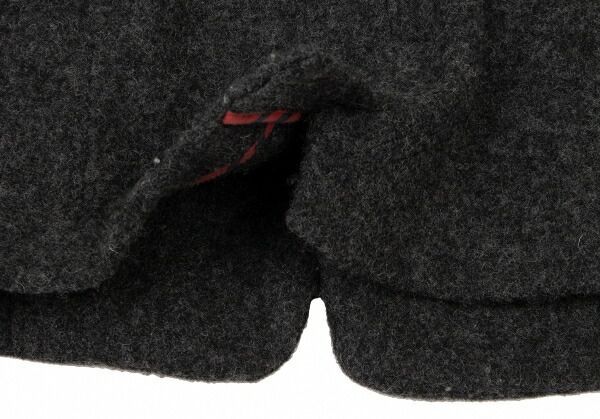 45rpm umii908 ウールパッチポケットジャケット チャコールグレー1