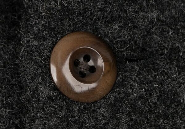 45rpm umii908 ウールパッチポケットジャケット チャコールグレー1