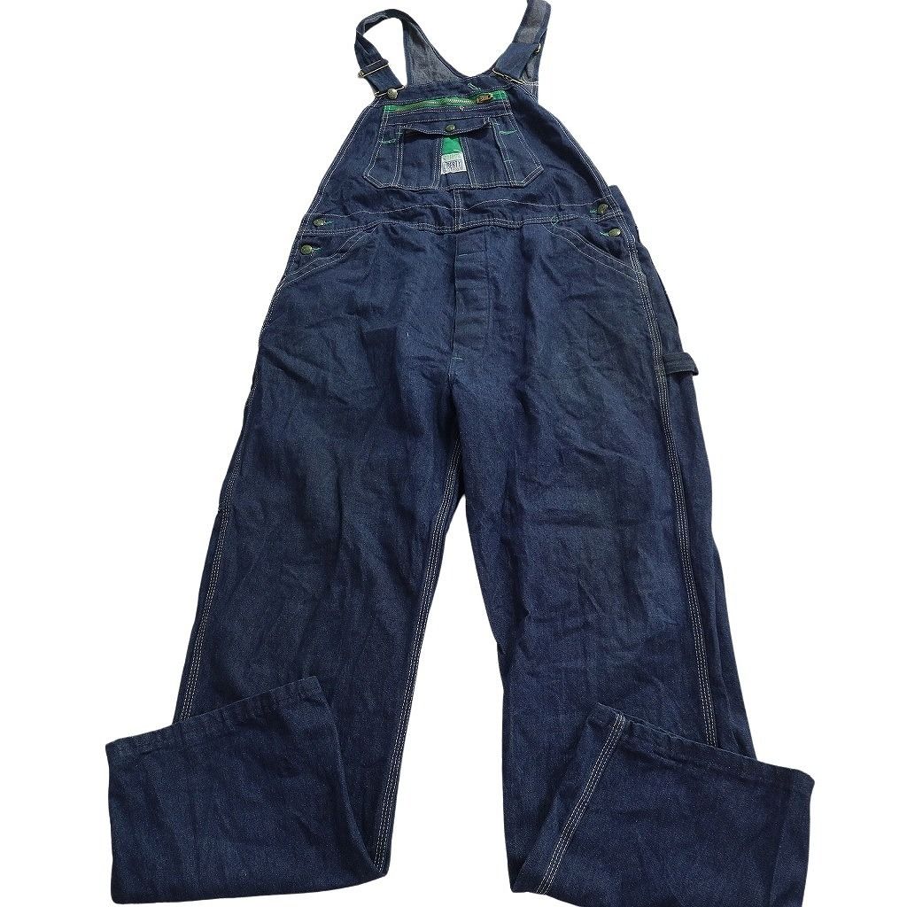 古着卸 まとめ売り デニム オーバーオール 4枚セット (メンズ 38
