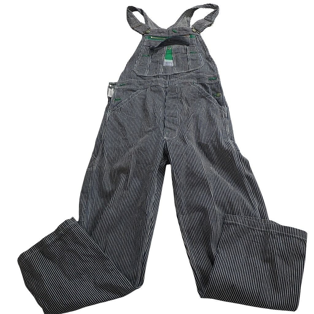 古着卸 まとめ売り ヒッコリー デニム オーバーオール 3枚セット