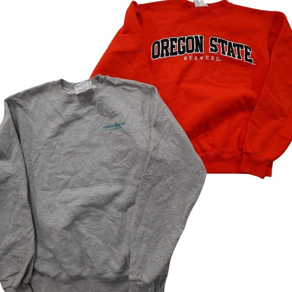 古着卸 まとめ売り チャンピオン Champion スウェット セット メンズ S フーディー ワンポイント カレッジ風 古着 ND 0278 着心地重視 ベーシック服