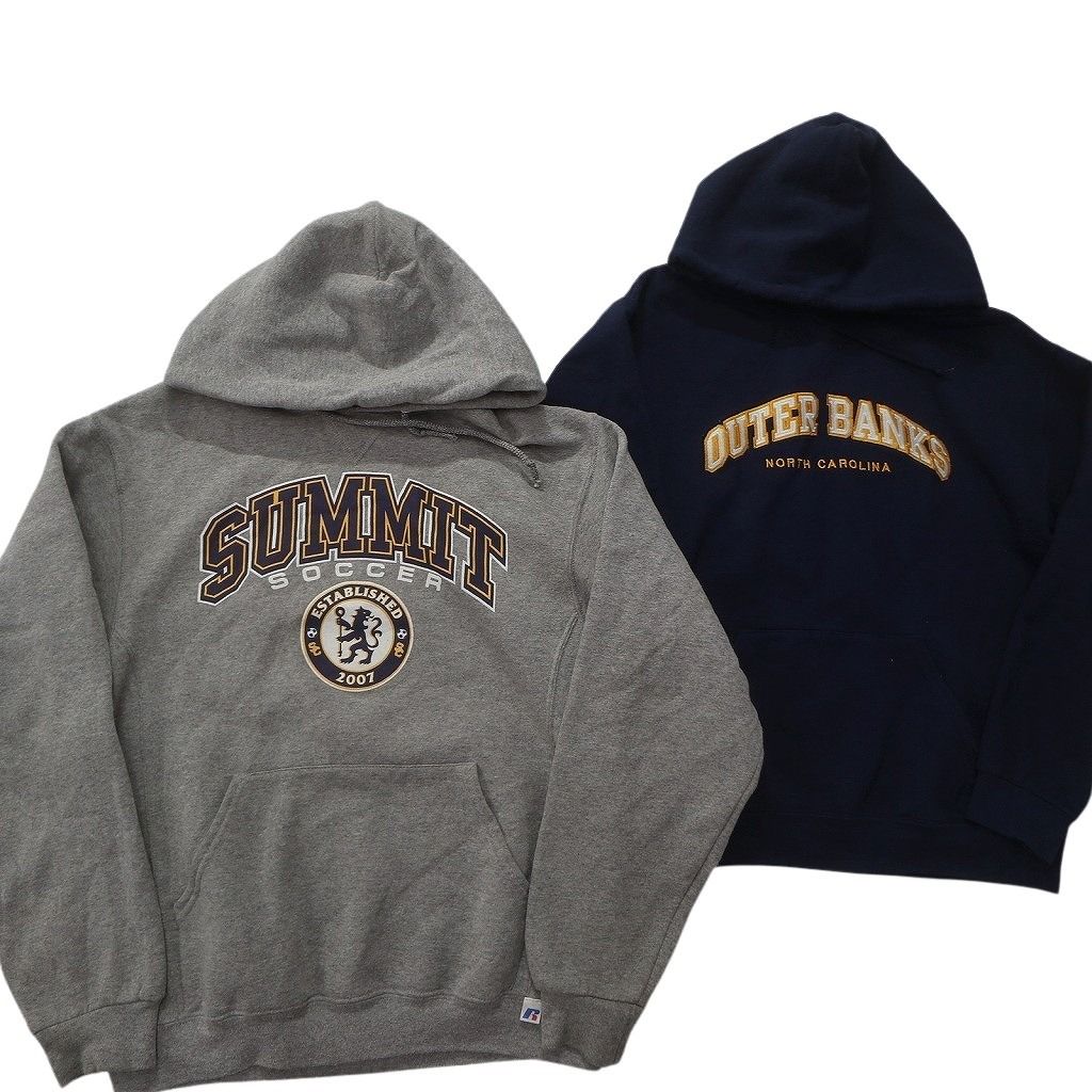 古着卸 まとめ売り カレッジ風 スウェット セット メンズ M アーチロゴ フーディー ミネソタ 古着 ND 0241