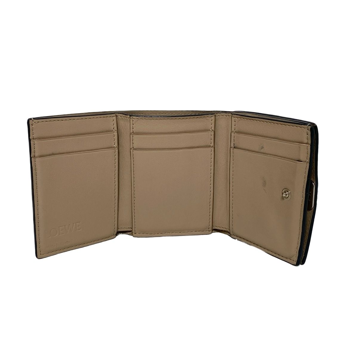 LOEWE(ロエベ) 3つ折り財布 アナグラム トライフォールド ウォレット