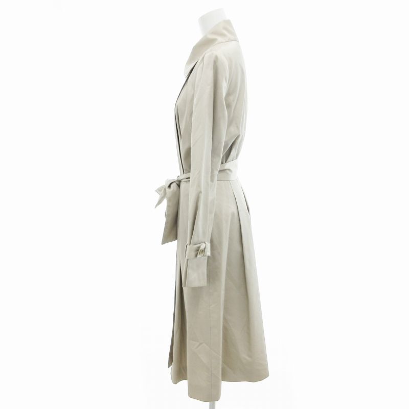 エムプルミエ ブラック M-Premier BLACK ステンカラーコート ビッグ