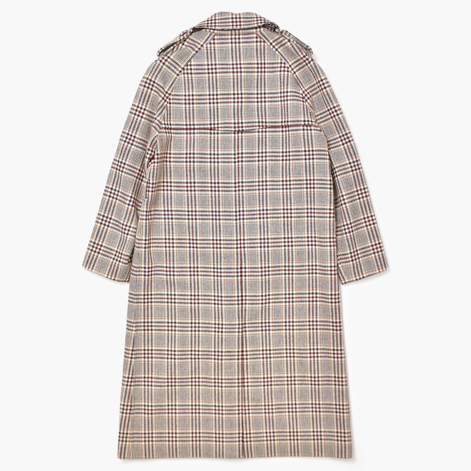 新品同様品 CELINE セリーヌ プリンス オブ ウェールズ トレンチコート