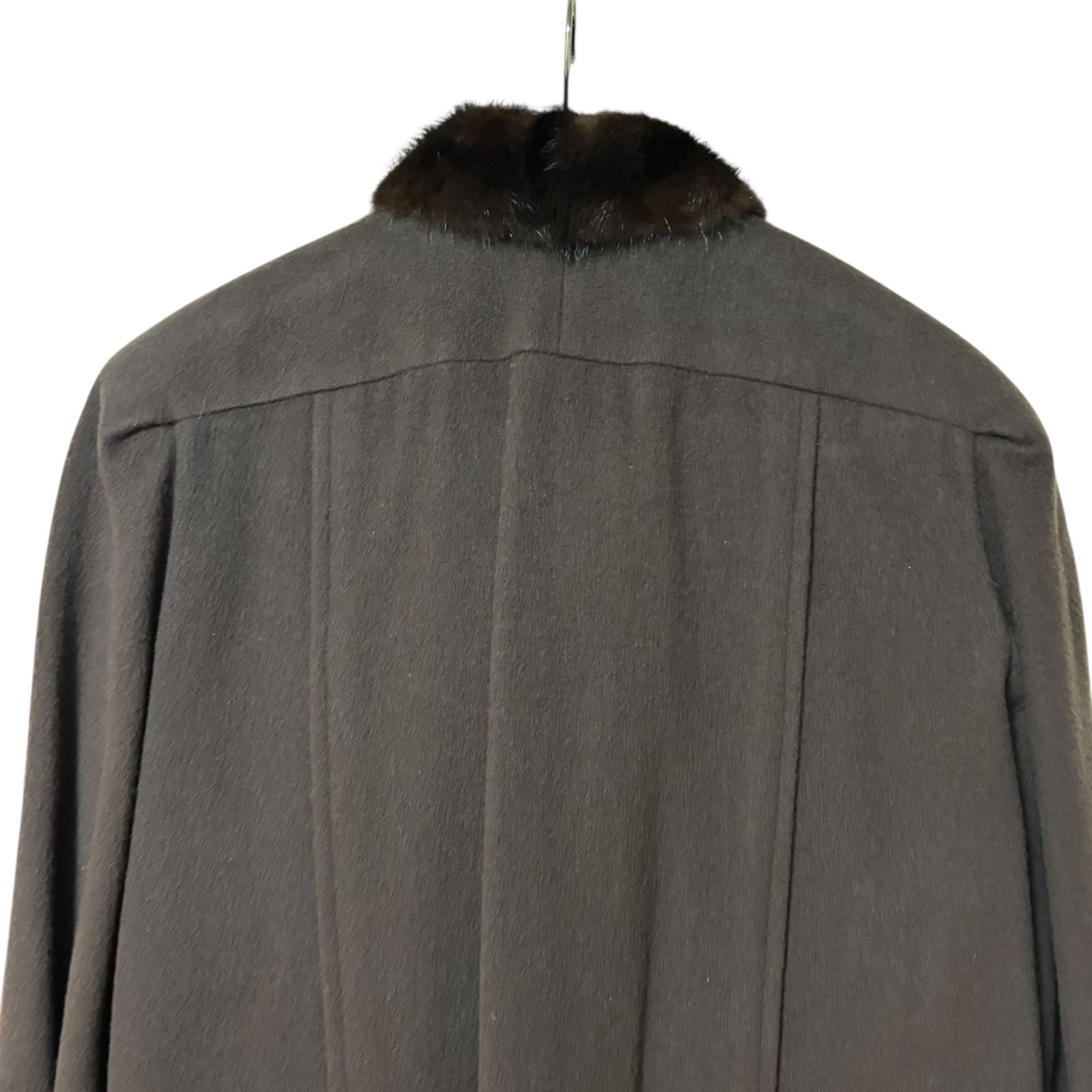 ZM1677 Louis Féraud PARIS ルイフェロー ロングコート ミンクファー