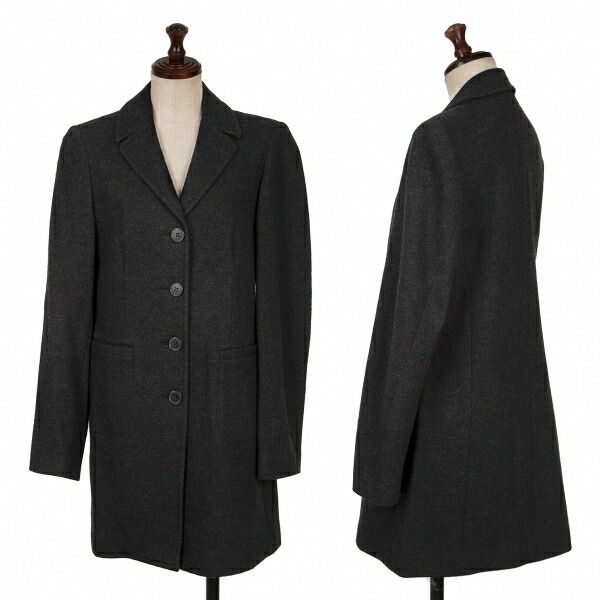 バーバリーブルーレーベルBURBERRY BLUE LABEL ウールチェスターコート バーバリーブルーレーベルBURBERRY BLUE LABEL ウールチェスターコート