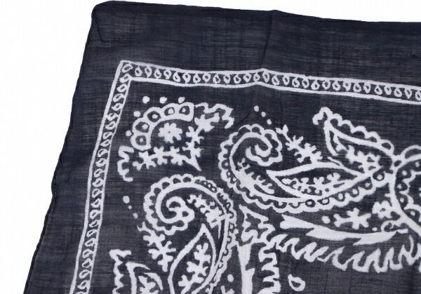 45Rのペーズリー柄 45rpm 45R 藍染ペイズリー柄ハンカチ 紺 - メルカリ