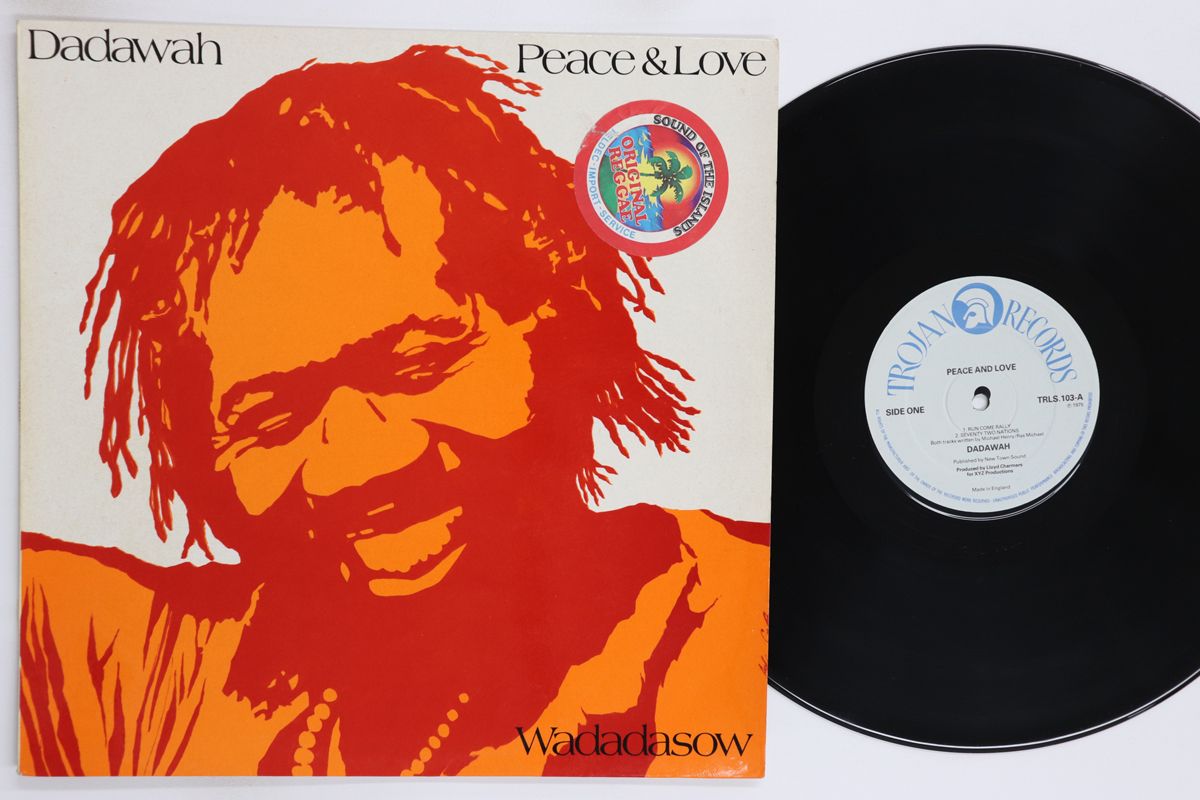 英LP Dadawah Peace And Love - Wadadasow TRLS 103 TROJAN RECORDS 00260