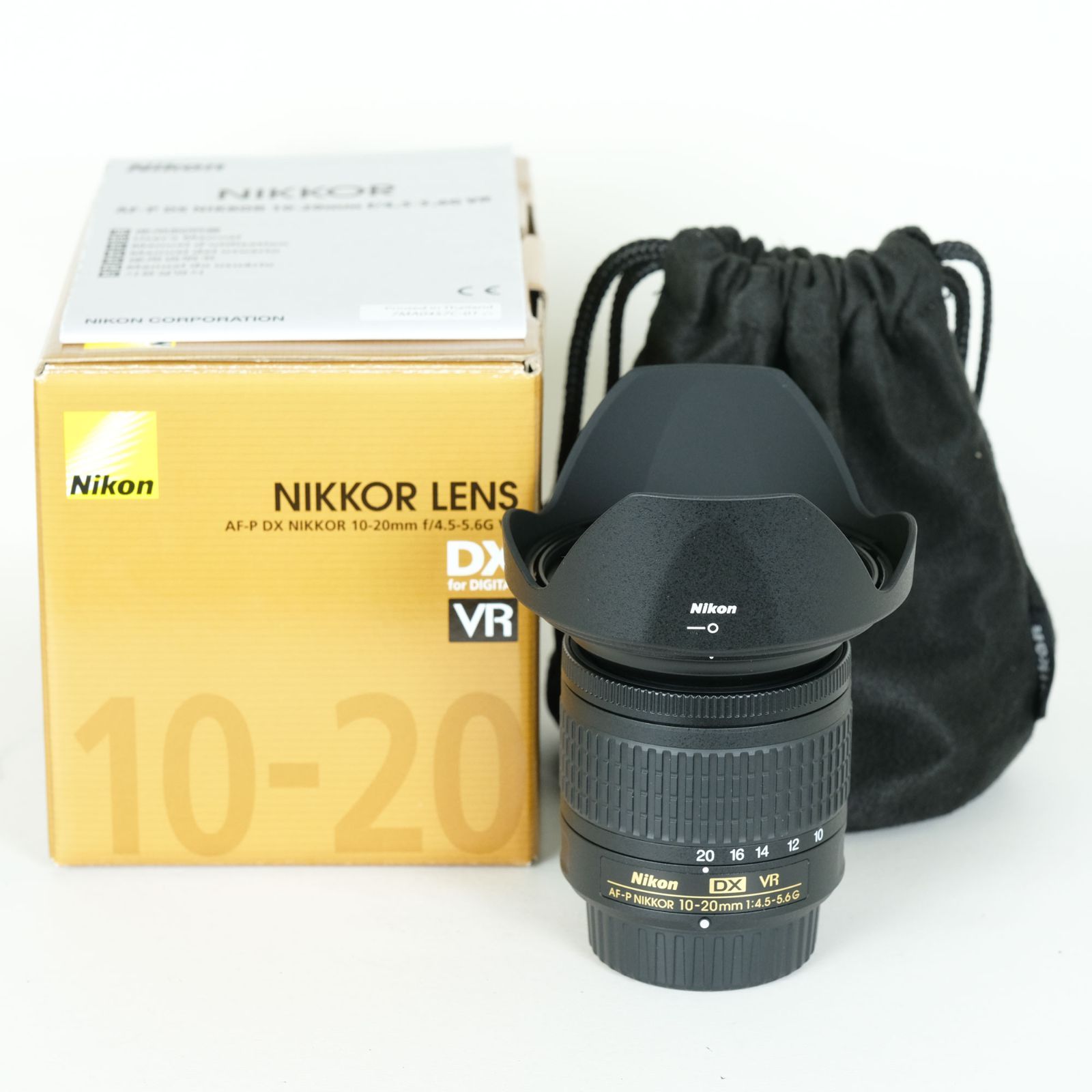 Nikon AF-P DX NIKKOR 10-20 mm F 4.5-5.6 G VR ニコンFマウント