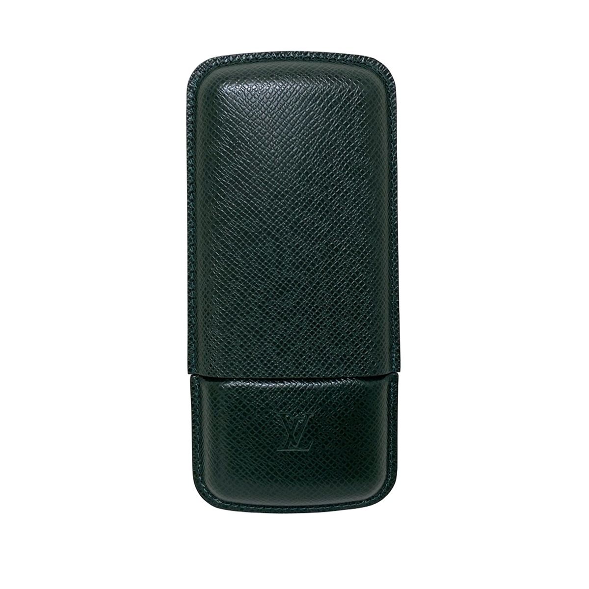 LOUIS VUITTON ルイヴィトン 小物入れ タイガ エテュイ3ロブスト M 30724 エピセア シガーケース レザー