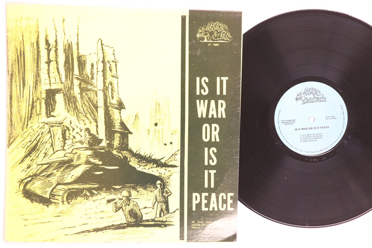 米LP Fat Man Riddim Section Is It War Or Peace 19802 TOP RANKING |00260