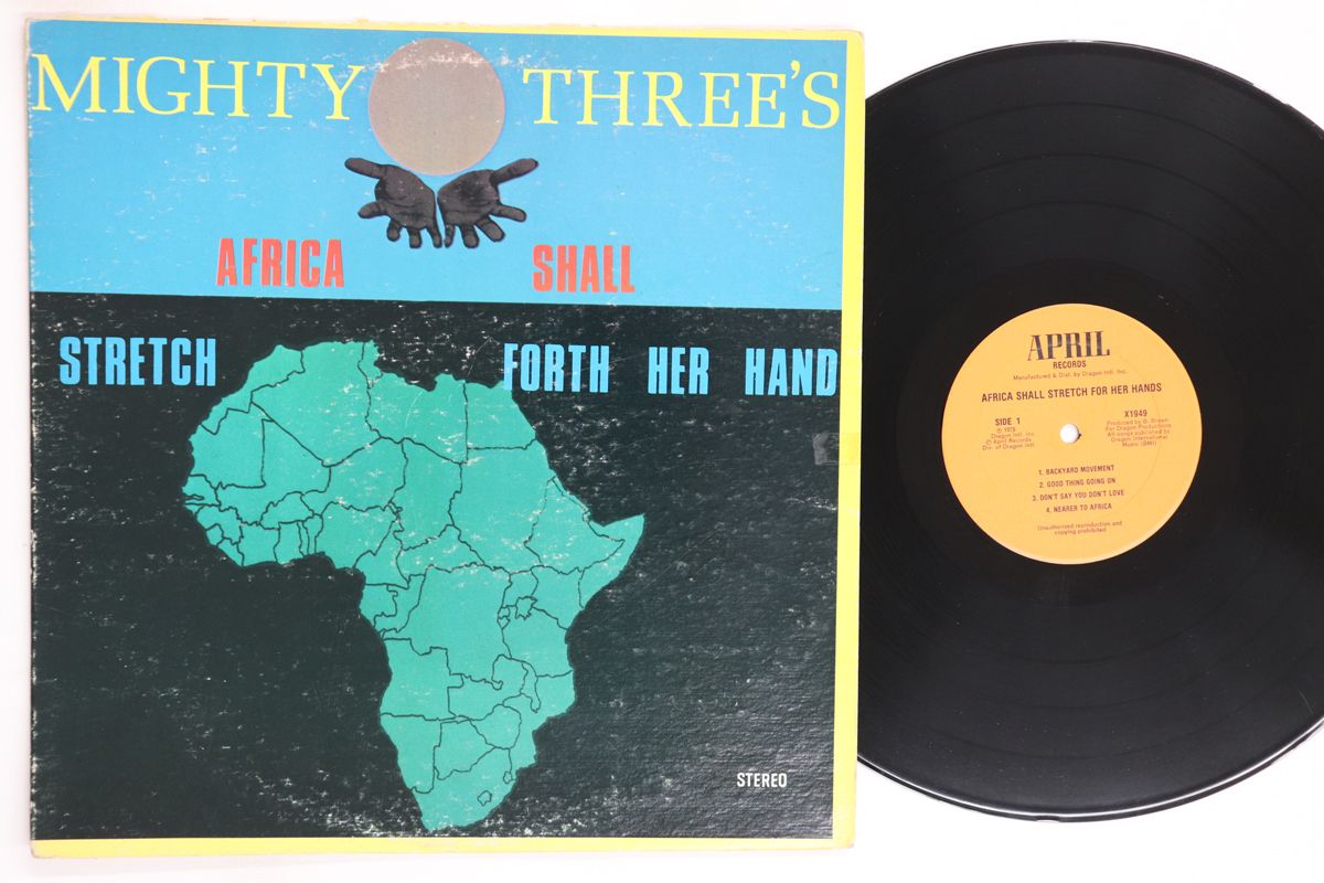 米LP Mighty Threes Africa Shall Stretch Forth Her Hand X 1949 April Records 00250
