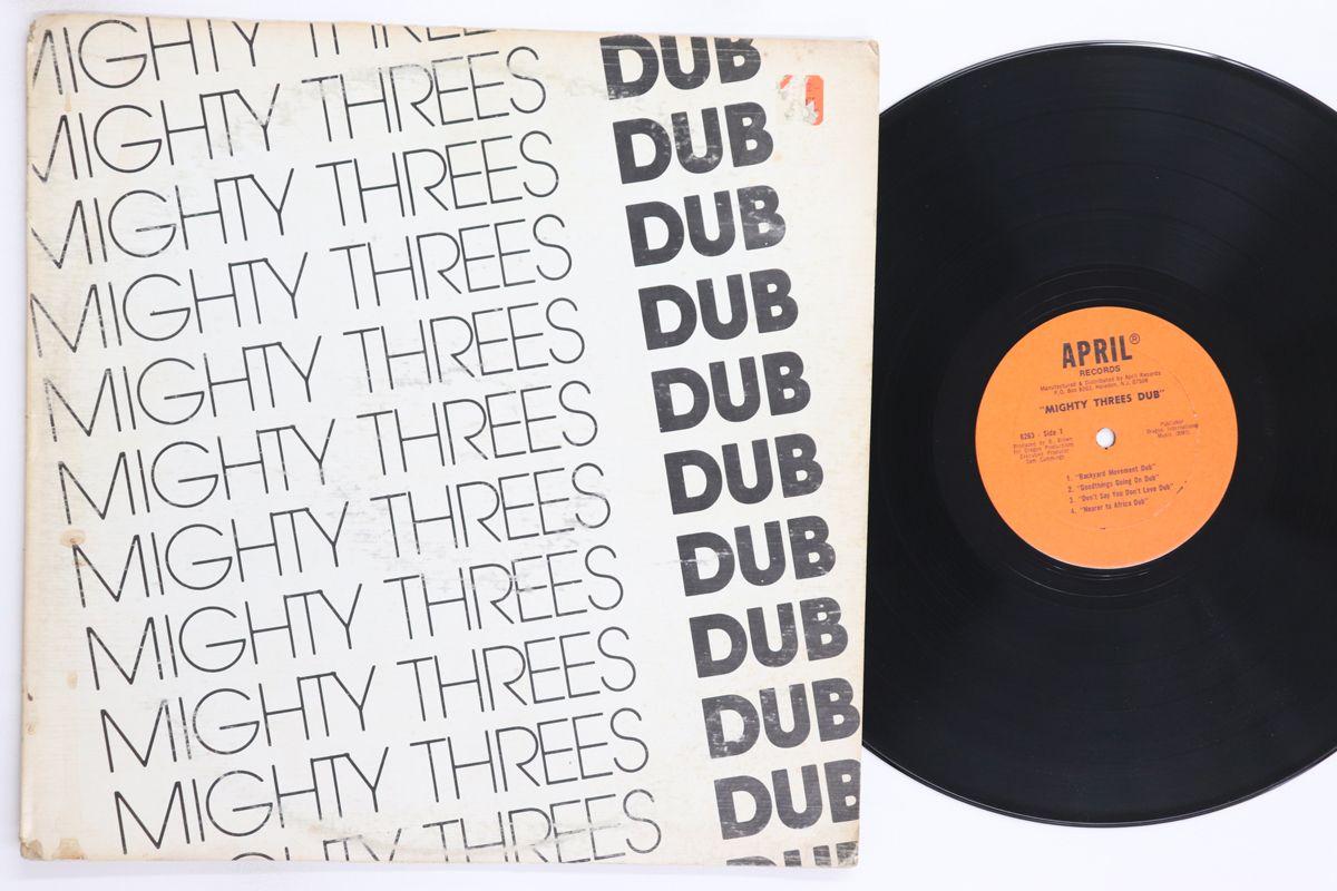 米LP Mighty Threes Dub 8263 APRIL RECORDS |00260