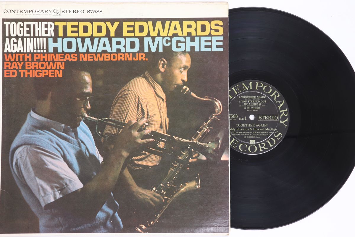 米LP Teddy Edwards, Howard Mcghee Together Again! S7588 	CONTEMPORARY /00260