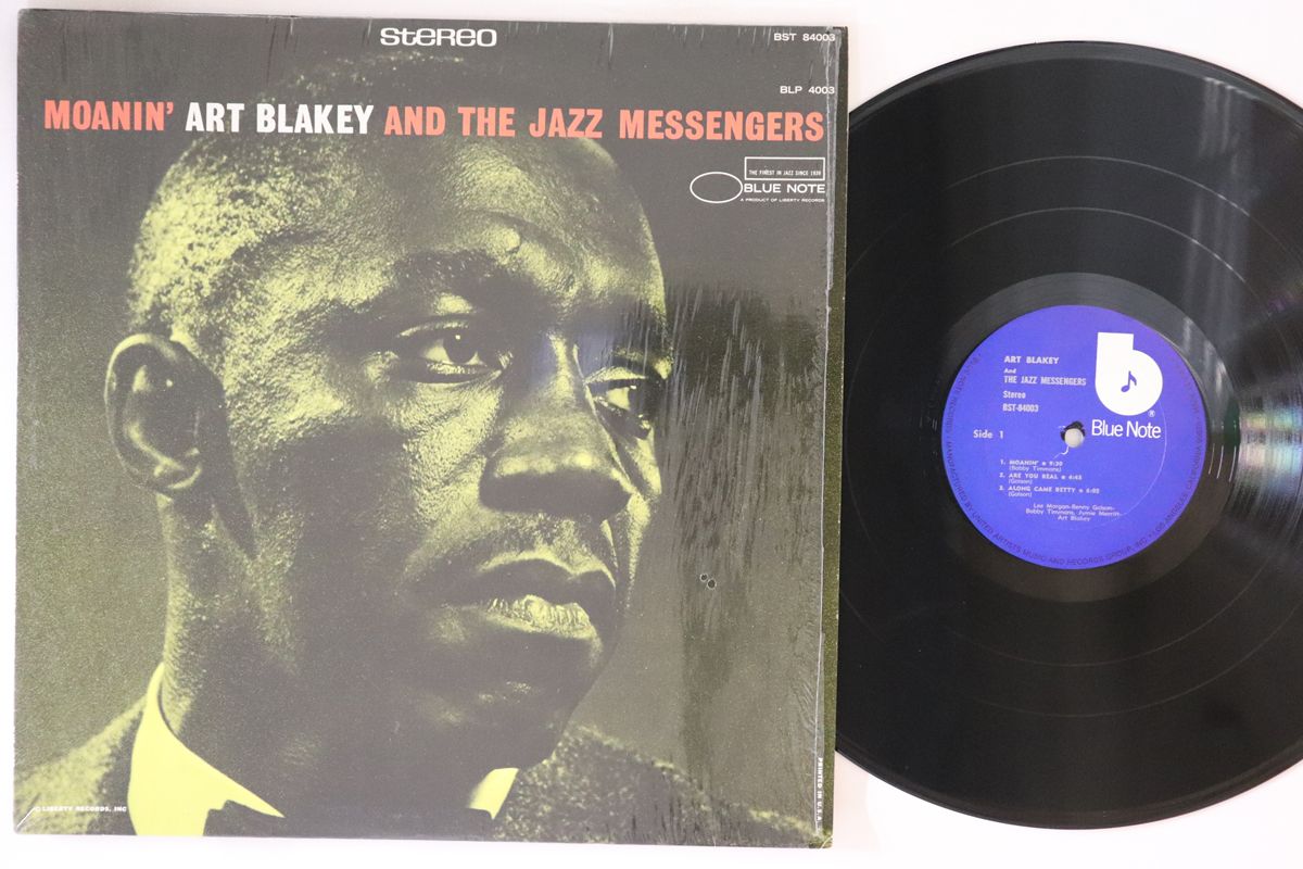 米LP Art Blakey - The Jazz Messenge Moanin BLUE NOTE 00260