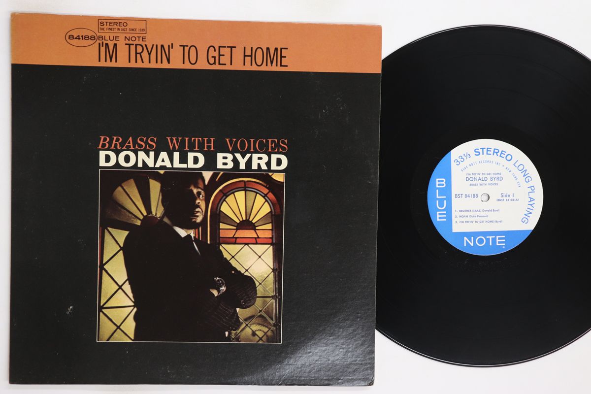 米LP Donald Byrd Im Tryin To Get Home Brass With Voices BLUE NOTE 00260