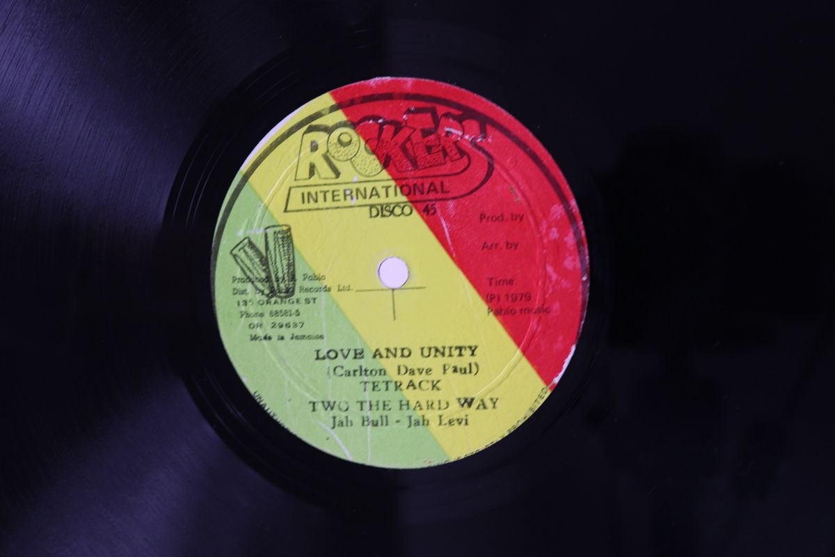 ジャマイカ12 Tetrack Augustus Pablo Love And Unity In Fine Style NONE ROCKERS 00250