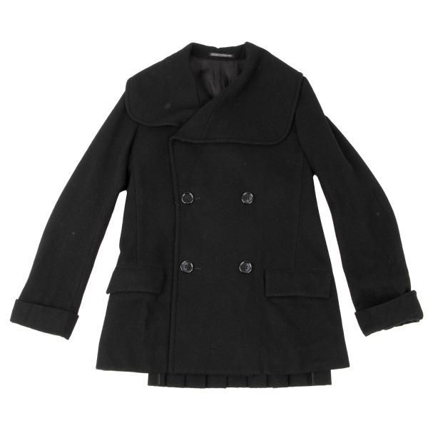 ヨウジヤマモト ノアールYohji Yamamoto NOIR ウールバックプリーツ