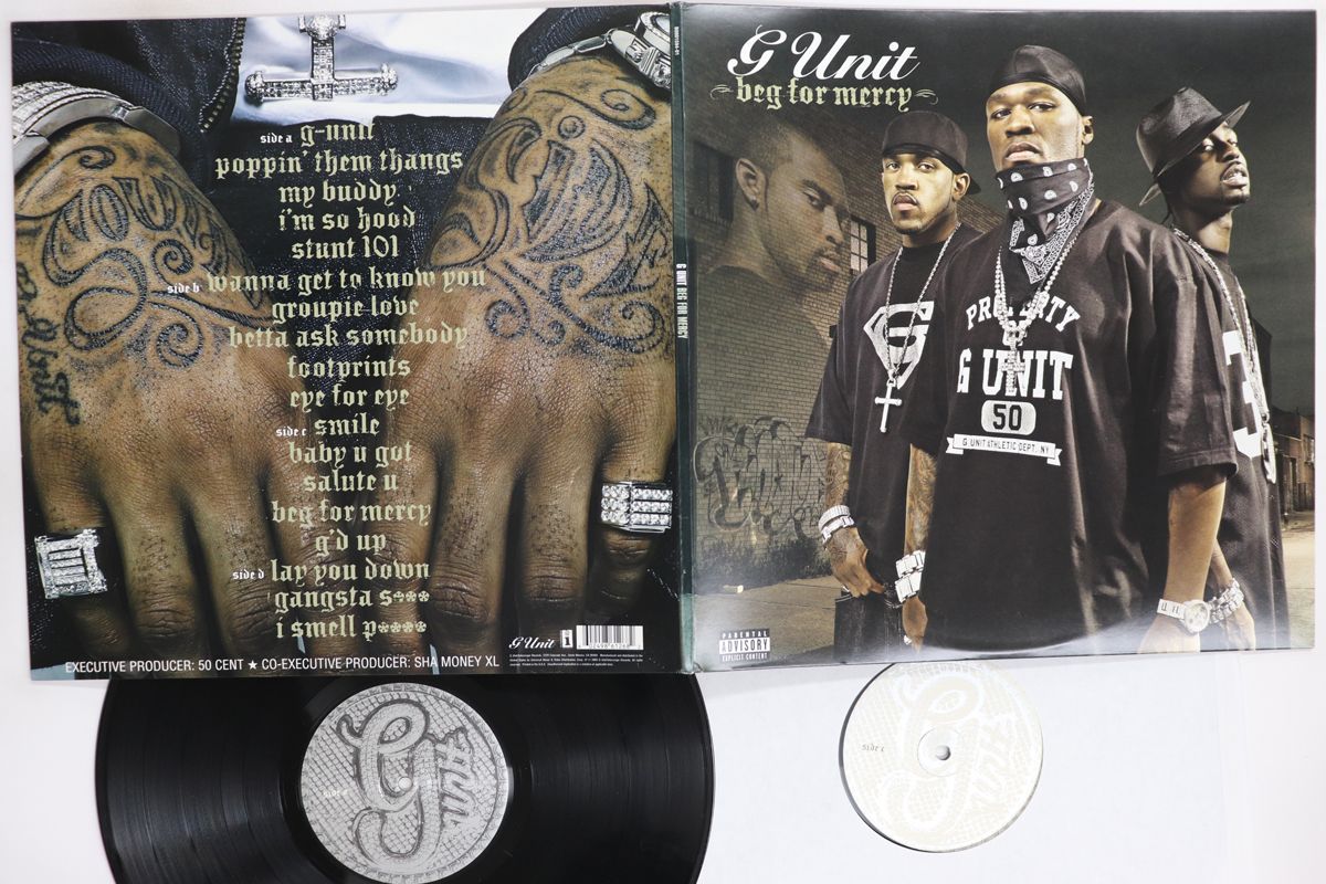 米2 discs LP G Unit Beg For Mercy 00660
