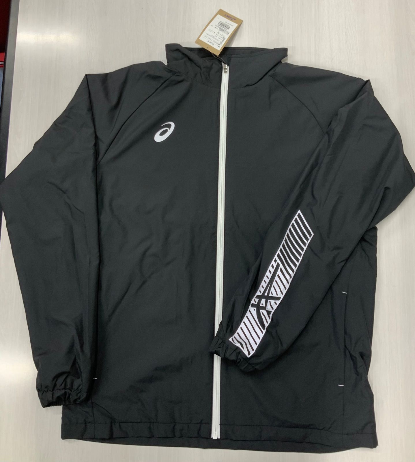 セール 30％OFF 2025商品 アシックスウインドブレーカーSET UP Lサイズ